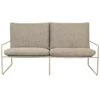 Ferm LIVING Desert Dolce Sofa Cashmere/Dark Sand, 2-Sitzer