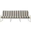Ferm LIVING Desert Stripe Sofa Cashmere/Chocolate, 3-Sitzer 1 Ferm LIVING Desert Stripe Sofa Cashmere/Chocolate, 3-Sitzer -Hay || Brafab || FIAM Verkaufsgeschäft ferm living desert 3 seater stripe cashmere chocolate 0