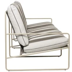 Ferm LIVING Desert Stripe Sofa Cashmere/Chocolate, 3-Sitzer -Hay || Brafab || FIAM Verkaufsgeschäft ferm living desert 3 seater stripe cashmere chocolate 2