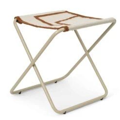 Ferm LIVING Desert Hocker, Kaschmir/shape