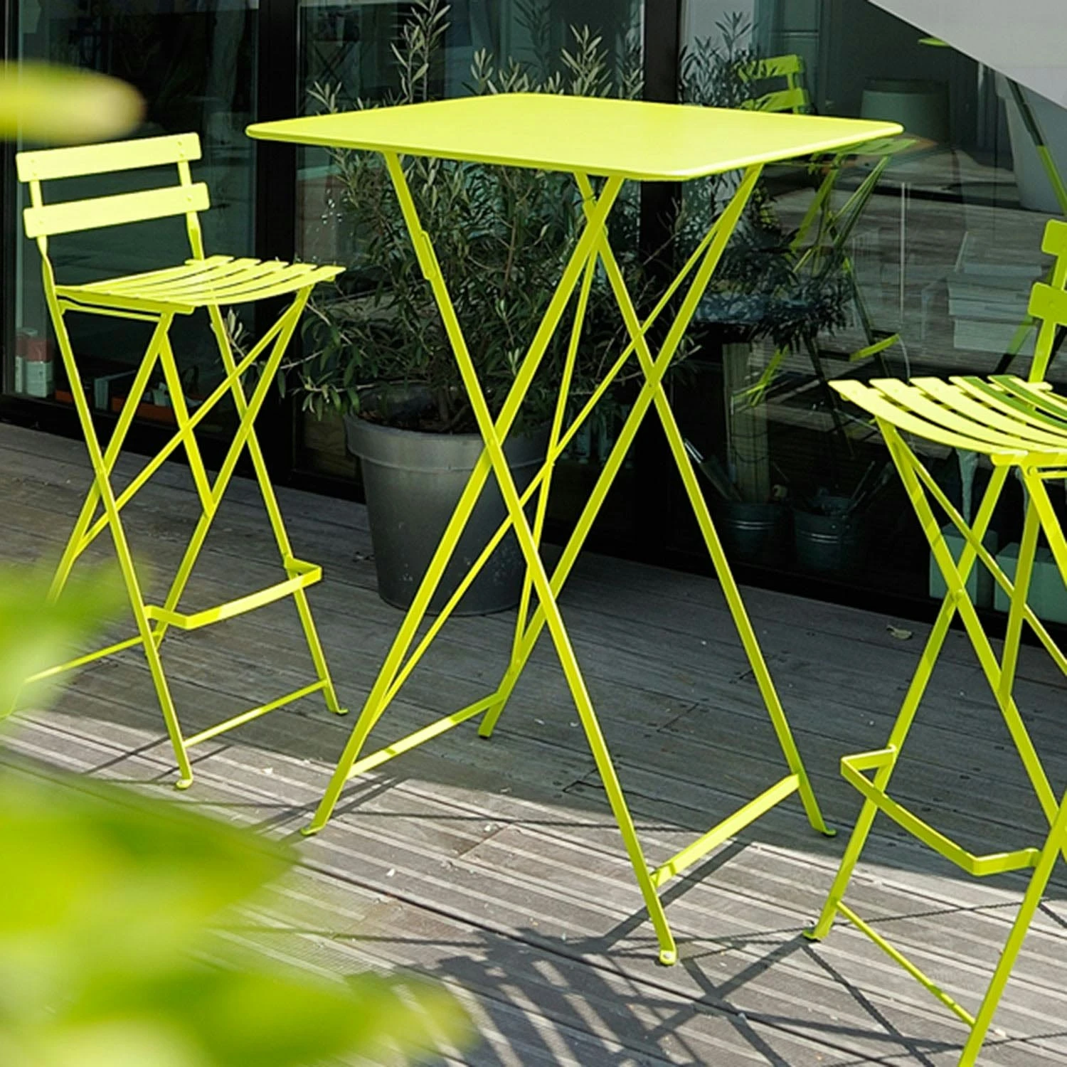 Bistro Hochtisch, 71x71/ Clay Grey 4 Bistro Hochtisch, 71x71/ Clay Grey – Bild 2