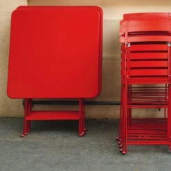 Bistro Table 71x71, Chili 7 Bistro Table 71x71, Chili -Hay || Brafab || FIAM Verkaufsgeschäft fermob bistro table 71x71 cm 22