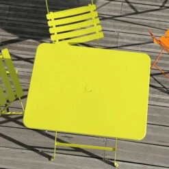 Bistro Table 77x57, Russet -Hay || Brafab || FIAM Verkaufsgeschäft fermob bistro table 77x57 russet 3