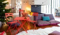 Bistro Tisch, 57x57 Cm/ Chili 11 Bistro Tisch, 57x57 Cm/ Chili -Hay || Brafab || FIAM Verkaufsgeschäft fermob bistro tisch 57x57 cm 2 22