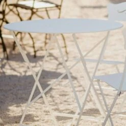 Bistro Tisch, Ø77 Cm/ Honey -Hay || Brafab || FIAM Verkaufsgeschäft fermob bistro tisch 77 cm 13