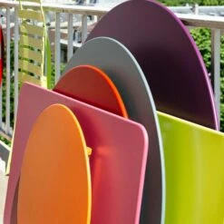 Bistro Table Ø96, Nutmeg -Hay || Brafab || FIAM Verkaufsgeschäft fermob bistro tisch 96 cm 5