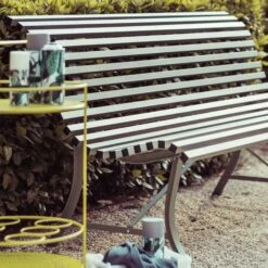 Louisiane Bank, 150 Cm/ Storm Grey -Hay || Brafab || FIAM Verkaufsgeschäft fermob louisiane bank 150 cm 17