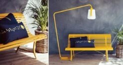 Louisiane Bank, 150 Cm/ Honey -Hay || Brafab || FIAM Verkaufsgeschäft fermob louisiane bank 150 cm 28