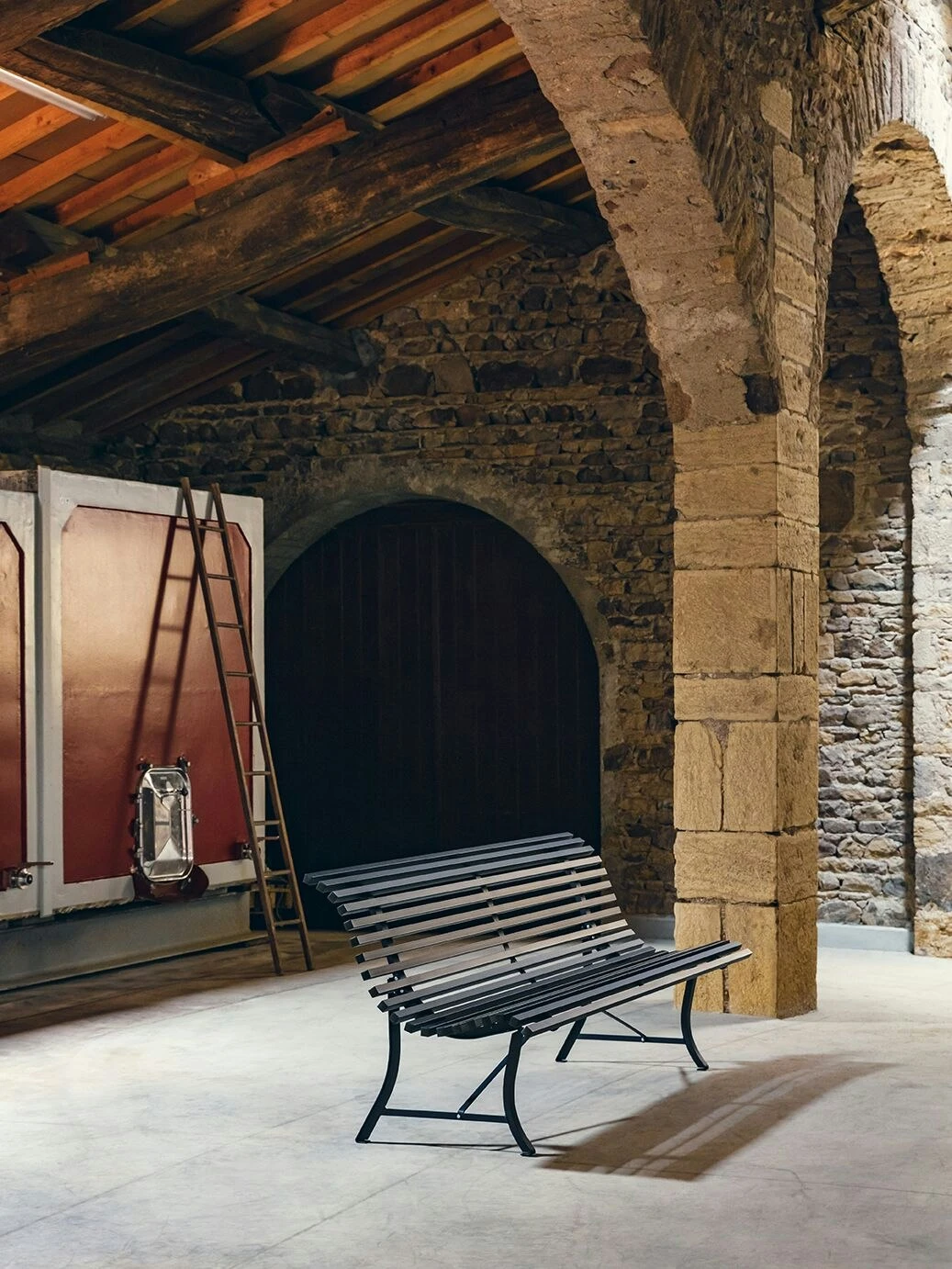 Louisiane Bank, 150 Cm/ Acapulco Blue 4 Louisiane Bank, 150 Cm/ Acapulco Blue – Bild 2