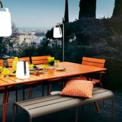 Luxembourg Bank 145, Cotton White -Hay || Brafab || FIAM Verkaufsgeschäft fermob luxembourg bench 145 anthracite 5