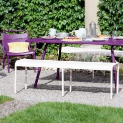 Luxembourg Sessel Niedrig, Cedar Green -Hay || Brafab || FIAM Verkaufsgeschäft fermob luxembourg lounge sessel 2 3