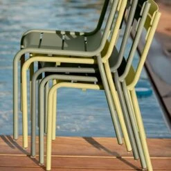 Luxembourg Stuhl, Storm Grey -Hay || Brafab || FIAM Verkaufsgeschäft fermob luxembourg stuhl 10