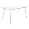 Luxembourg Table 143x80, Cotton White -Hay || Brafab || FIAM Verkaufsgeschäft fermob luxembourg table 143x80 cm 1