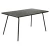 Luxembourg Table 143x80, Liquorice -Hay || Brafab || FIAM Verkaufsgeschäft fermob luxembourg table 143x80 cm 3