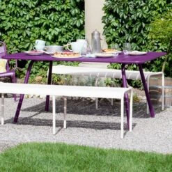 Luxembourg Tisch 165x100, Cotton White 6 Luxembourg Tisch 165x100, Cotton White -Hay || Brafab || FIAM Verkaufsgeschäft fermob luxembourg table 165x100 cm 3