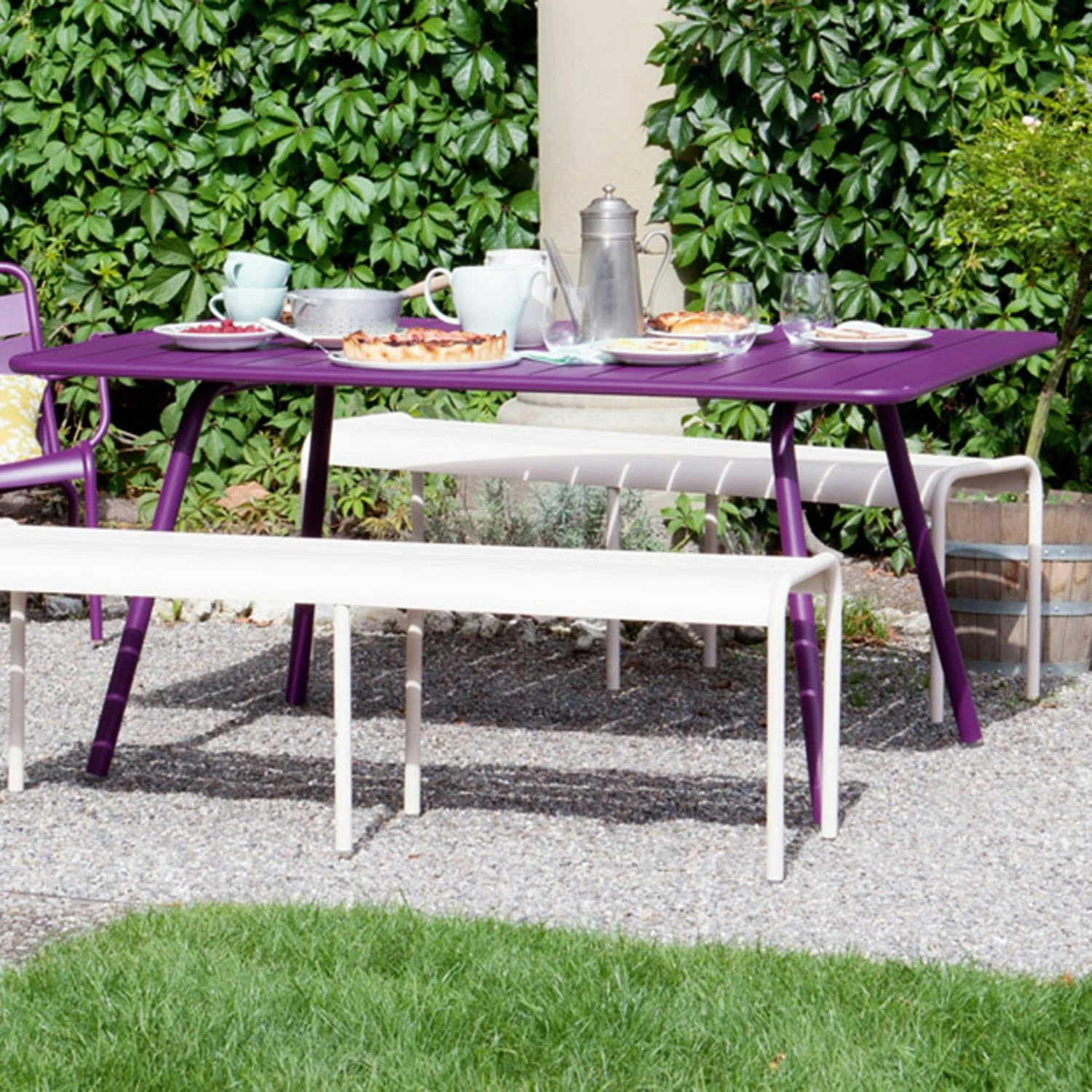 Luxembourg Tisch, 165x100 Cm/ Clay Grey 4 Luxembourg Tisch, 165x100 Cm/ Clay Grey – Bild 2