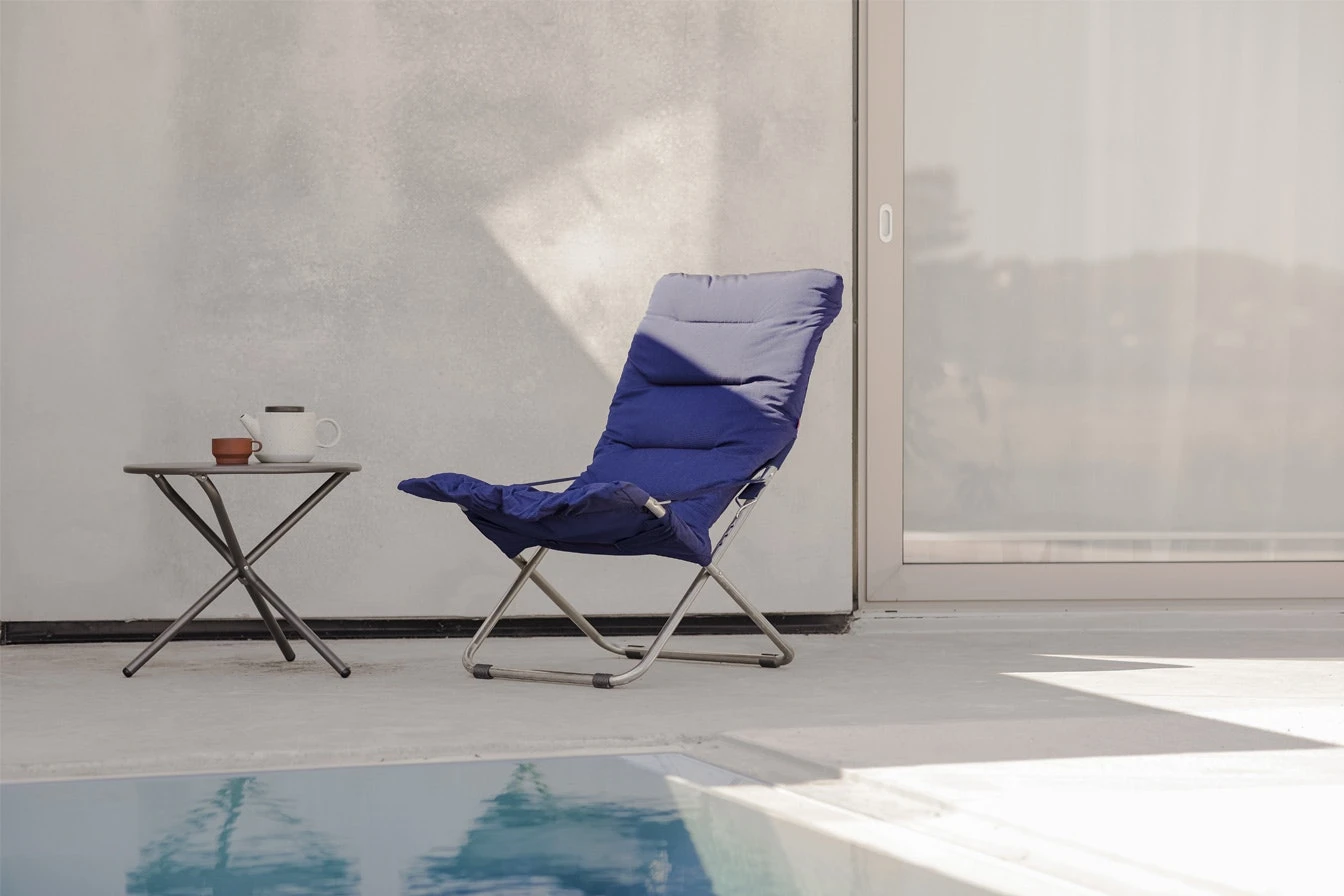 FIAM Fiesta Soft Sonnenstuhl, Marineblau 4 FIAM Fiesta Soft Sonnenstuhl, Marineblau – Bild 2