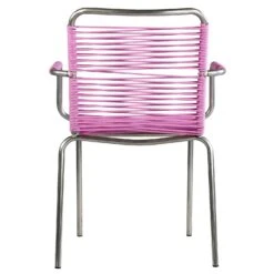 FIAM Mya Spaghetti Lehnstuhl, Rosa -Hay || Brafab || FIAM Verkaufsgeschäft fiam mya spaghetti lehnstuhl 12