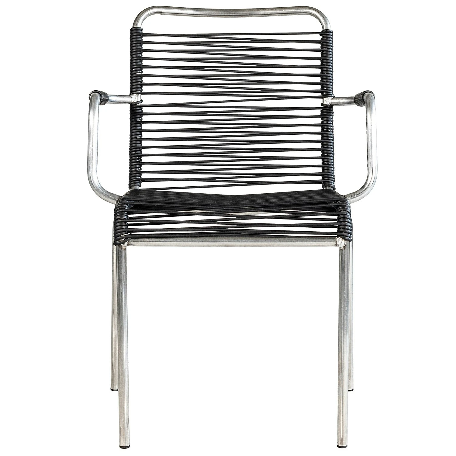 FIAM Mya Spaghetti Lehnstuhl, Schwarz 4 FIAM Mya Spaghetti Lehnstuhl, Schwarz – Bild 2