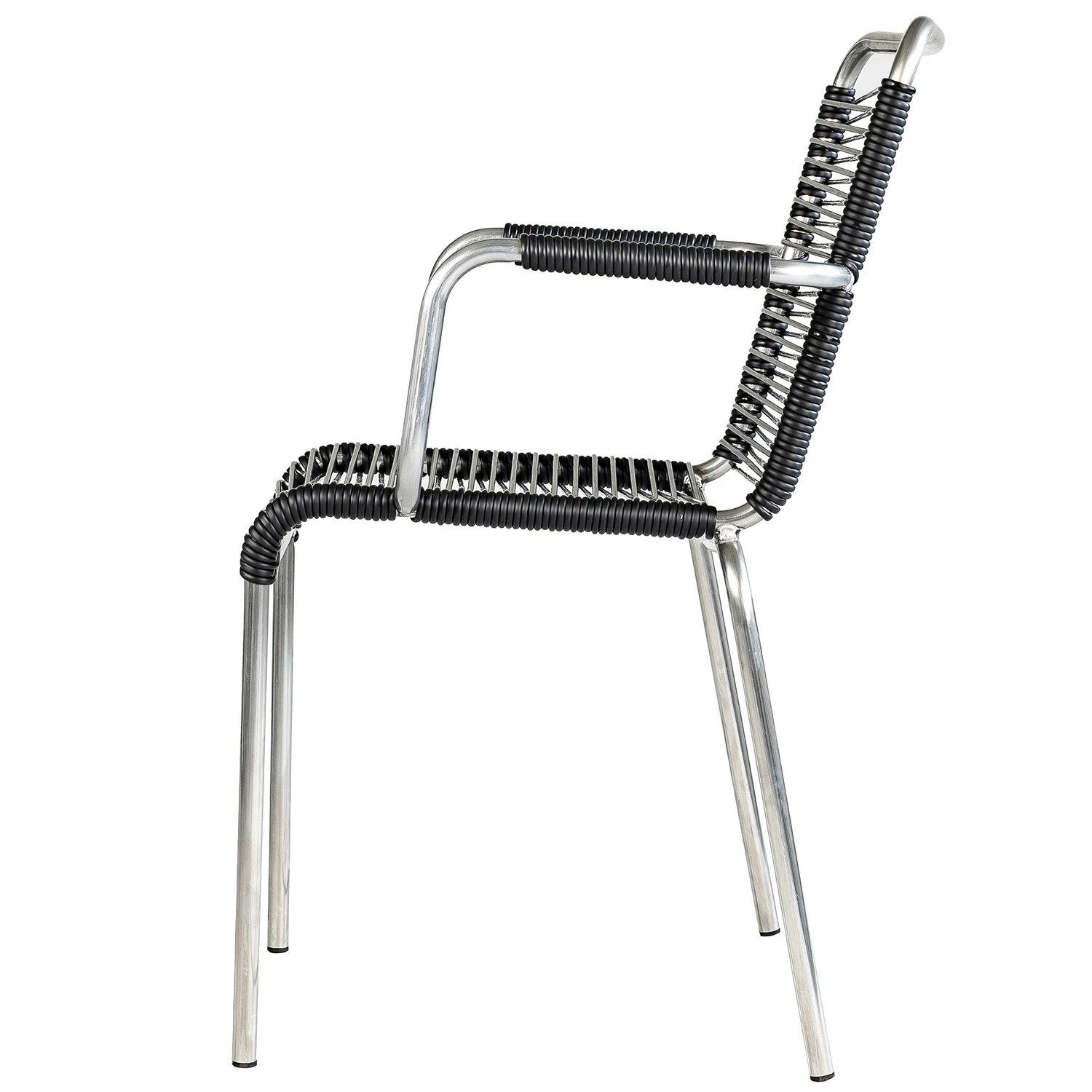 FIAM Mya Spaghetti Lehnstuhl, Schwarz 5 FIAM Mya Spaghetti Lehnstuhl, Schwarz – Bild 3