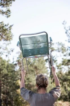 FIAM Mya Spaghetti Lehnstuhl, Sage Green -Hay || Brafab || FIAM Verkaufsgeschäft fiam mya spaghetti with armrests black 12