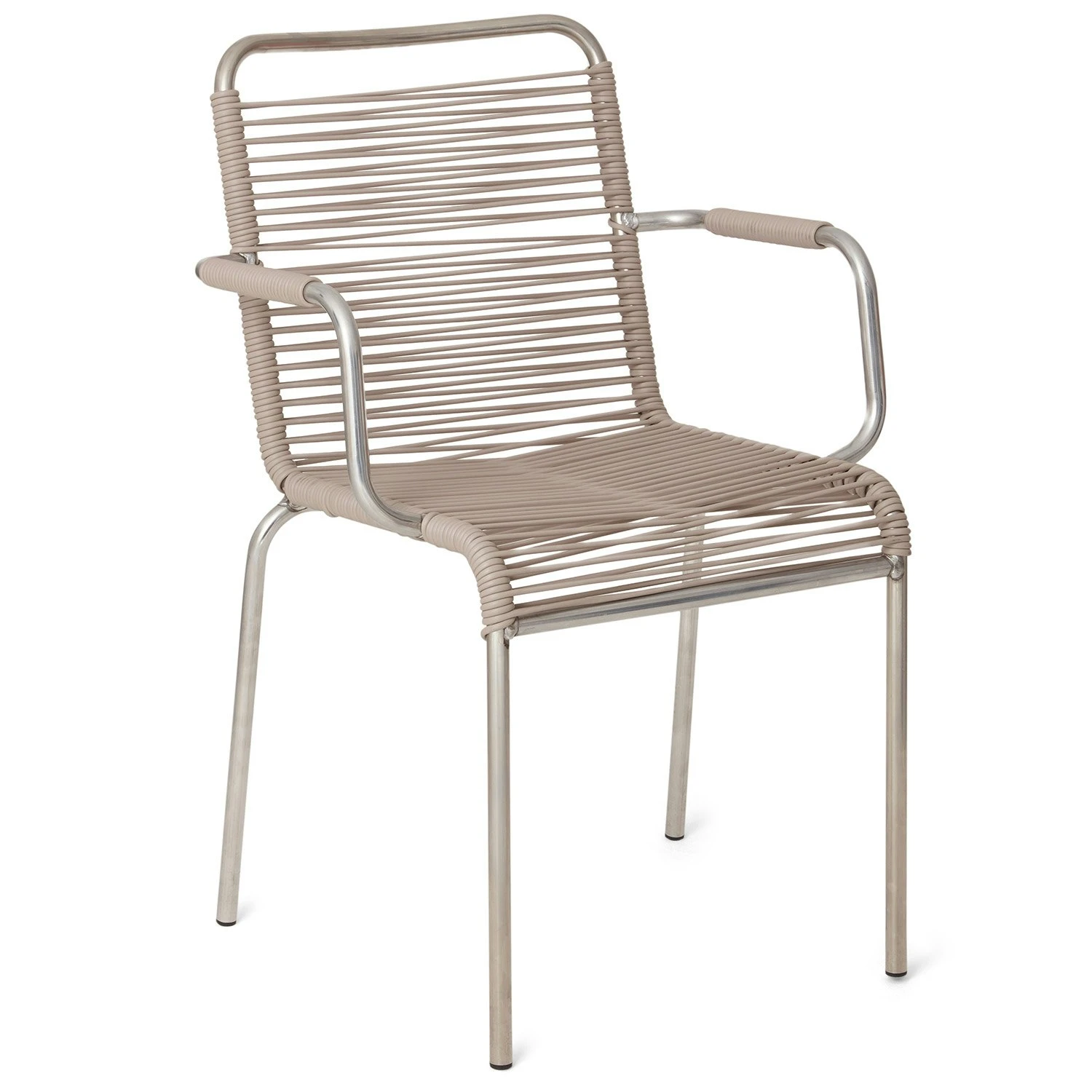 FIAM Mya Spaghetti Lehnstuhl, Taupe 3 FIAM Mya Spaghetti Lehnstuhl, Taupe