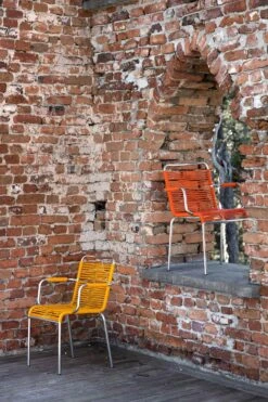 FIAM Mya Spaghetti Lehnstuhl, Gelb 9 FIAM Mya Spaghetti Lehnstuhl, Gelb -Hay || Brafab || FIAM Verkaufsgeschäft fiam mya spaghetti with armrests black 20