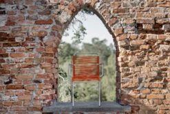 FIAM Mya Spaghetti Lehnstuhl, Orange -Hay || Brafab || FIAM Verkaufsgeschäft fiam mya spaghetti with armrests black 7