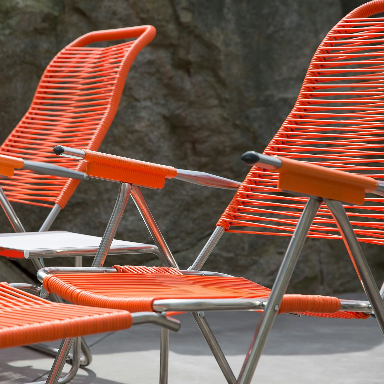 FIAM Spaghetti Sonnenliege, Orange 4 FIAM Spaghetti Sonnenliege, Orange – Bild 2