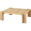 Gubi Atmosfera Kaffeetisch Teakholz, 100x113 Cm -Hay || Brafab || FIAM Verkaufsgeschäft gubi atmosfera coffee table teak 113x100 0