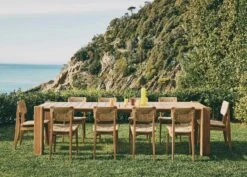 Gubi C-Chair Outdoor Esszimmerstuhl Teakholz -Hay || Brafab || FIAM Verkaufsgeschäft gubi c chair outdoor dining chair 5