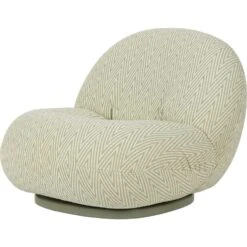 Gubi Pacha Outdoor Loungesessel, Dedar Chevron Outdoor Fr 008, Moosgrüner Fuß 9 Gubi Pacha Outdoor Loungesessel, Dedar Chevron Outdoor Fr 008, Moosgrüner Fuß -Hay || Brafab || FIAM Verkaufsgeschäft gubi pacha outdoor lounge chair swivel dedar chevron008 2