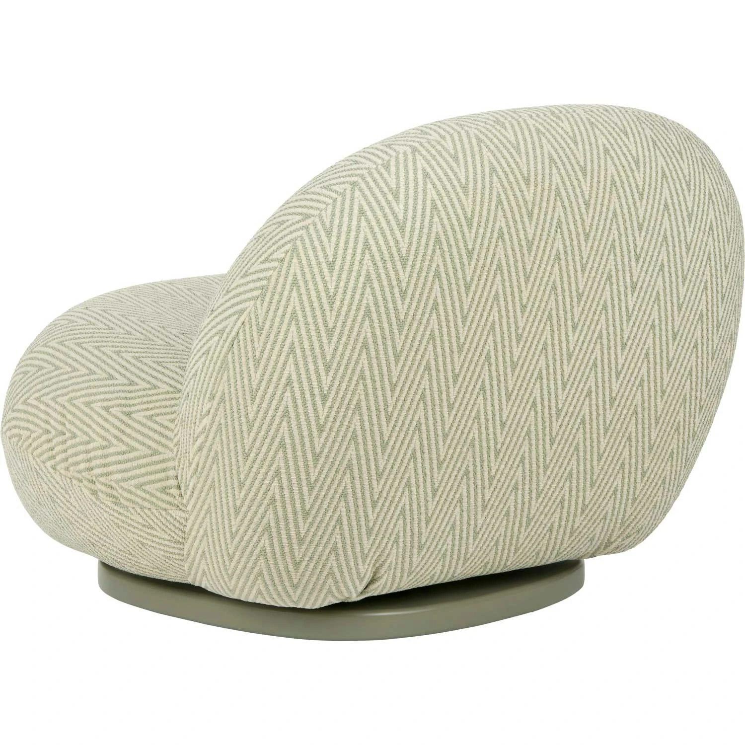 Gubi Pacha Outdoor Loungesessel, Dedar Chevron Outdoor Fr 008, Moosgrüner Fuß 5 Gubi Pacha Outdoor Loungesessel, Dedar Chevron Outdoor Fr 008, Moosgrüner Fuß – Bild 3