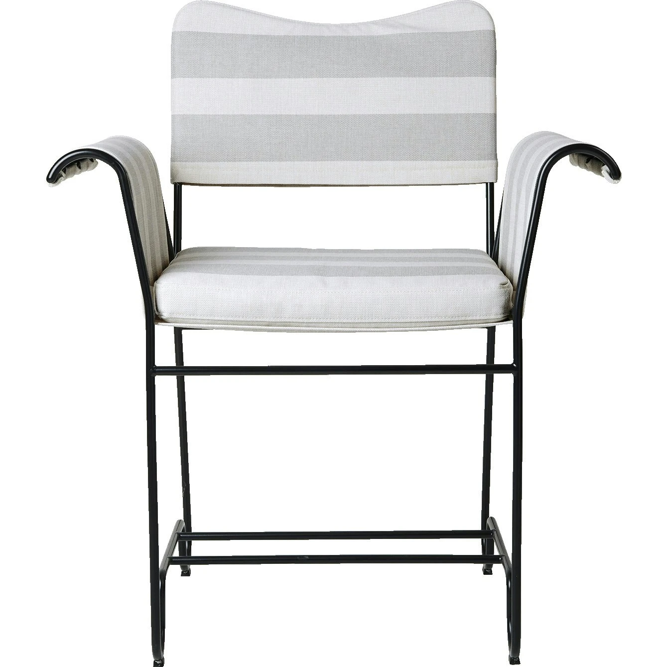 Gubi Tropique Esszimmerstuhl, Classic Black / Leslie Stripe 20 3 Gubi Tropique Esszimmerstuhl, Classic Black / Leslie Stripe 20