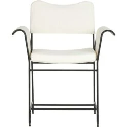 Gubi Tropique Esszimmerstuhl, Classic Black / Udine 06