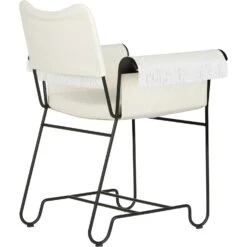 Gubi Tropique Esszimmerstuhl Mit Fransen, Classic Black / Udine 06 -Hay || Brafab || FIAM Verkaufsgeschäft gubi tropique dining chair fringe black limonta udine06 2