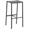 Hay Balcony Barhocker 75 Cm, Anthrazit -Hay || Brafab || FIAM Verkaufsgeschäft hay balcony bar stool low anthracite 8