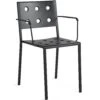 Hay Balcony Lehnstuhl, Anthrazit -Hay || Brafab || FIAM Verkaufsgeschäft hay balcony dining armchair anthracite 1