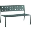 Hay Balcony Bank, Dark Forest -Hay || Brafab || FIAM Verkaufsgeschäft hay balcony dining bench anthracite 11