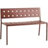 Hay Balcony Bank, Iron Red 1 Hay Balcony Bank, Iron Red -Hay || Brafab || FIAM Verkaufsgeschäft hay balcony dining bench anthracite 2