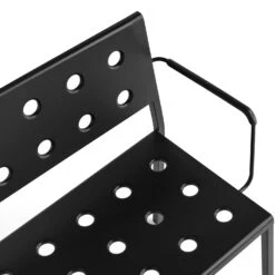 Hay Balcony Bank Mit Armlehne, Anthracite -Hay || Brafab || FIAM Verkaufsgeschäft hay balcony dining bench anthracite 5