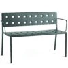 Hay Balcony Bank Mit Armlehne, Desert Green 1 Hay Balcony Bank Mit Armlehne, Desert Green -Hay || Brafab || FIAM Verkaufsgeschäft hay balcony dining bench anthracite 7