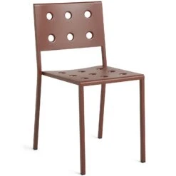 Hay Balcony Esszimmerstuhl, Iron Red