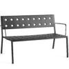 Hay Balcony Loungebank Mit Armlehnen, Anthrazit 2 Hay Balcony Loungebank Mit Armlehnen, Anthrazit -Hay || Brafab || FIAM Verkaufsgeschäft hay balcony lounge bench anthracite powder 1