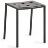 Hay Balcony Hocker, Anthrazit -Hay || Brafab || FIAM Verkaufsgeschäft hay balcony stool anthracite powder coated steel 1