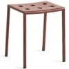 Hay Balcony Hocker, Iron Red 2 Hay Balcony Hocker, Iron Red -Hay || Brafab || FIAM Verkaufsgeschäft hay balcony stool anthracite powder coated steel 2