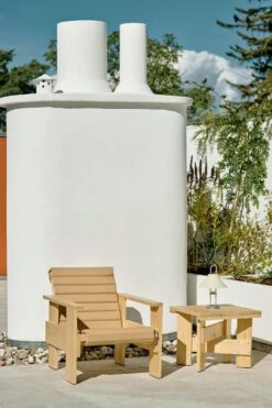 Hay Crate Niedriger Tisch, Natur -Hay || Brafab || FIAM Verkaufsgeschäft hay crate low table l45 x w45 x h40 pinewood 5