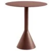 Hay Palissade Cone Tisch Ø70 Cm, Iron Red