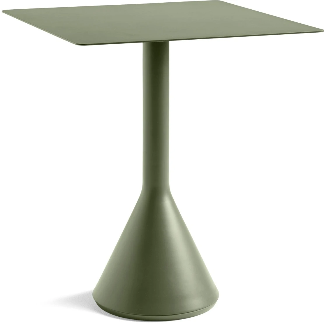 Hay Palissade Cone Tisch 65x65 Cm, Olive 3 Hay Palissade Cone Tisch 65x65 Cm, Olive