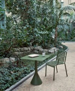 Hay Palissade Cone Tisch 65x65 Cm, Olive 9 Hay Palissade Cone Tisch 65x65 Cm, Olive -Hay || Brafab || FIAM Verkaufsgeschäft hay palissade cone tisch 65x65 cm 4